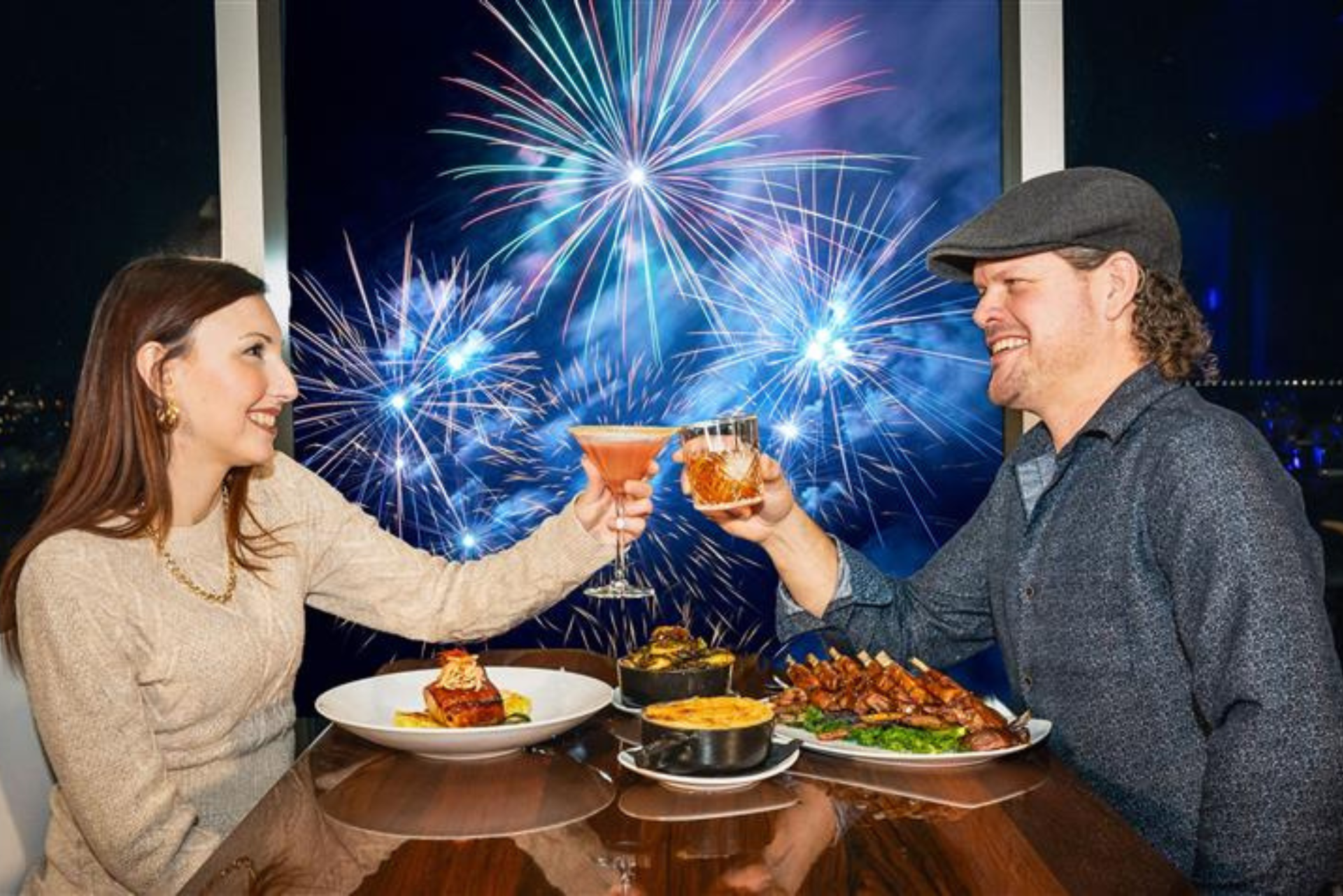 STK Steakhouse Fallsview with Fireworks