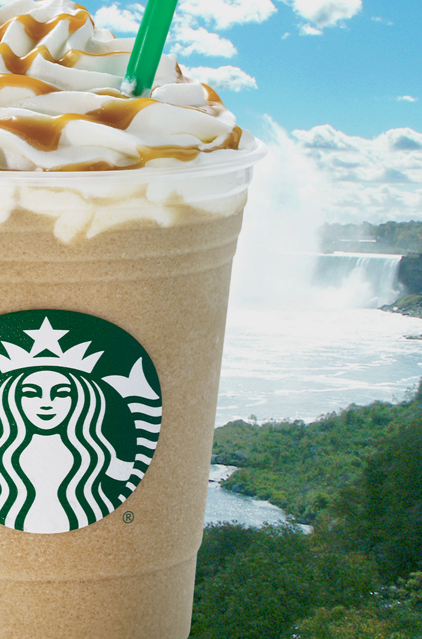 Starbucks by the Falls